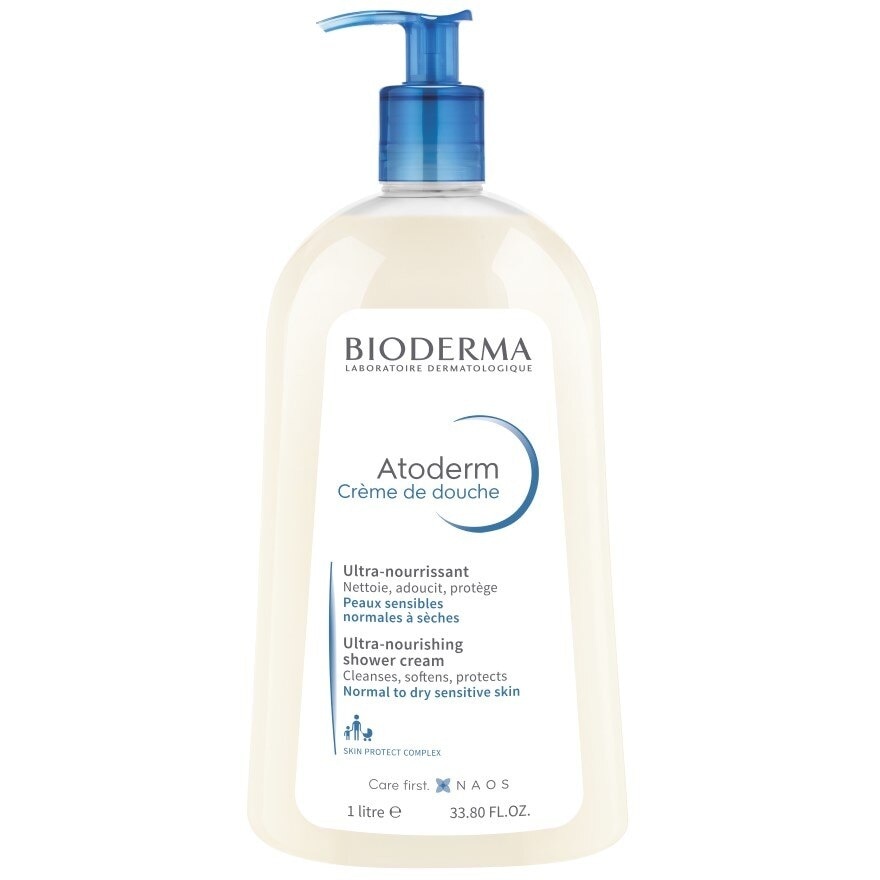 Atoderm Crème de douche Ultra-Nourishing Face & Body Cleansing Shower Cream (Very Dry, Sensitive Skin) 1L