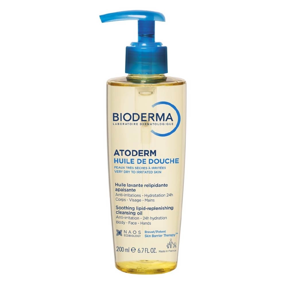 Atoderm Huile De Douche Anti-Irritation Face & Body Cleansiung Shower Oil 200ml