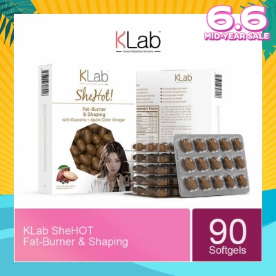 KLAB Shehot (Promotes Weight Loss, Metabolism, Helps Suppress Appetite, Burn Stubborn Fats, Promotes Immune Health) 90s