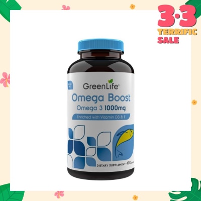 GREENLIFE Omega Boost 1000mg 400s