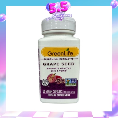 GREENLIFE - Grape Seed 60s