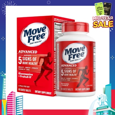 MOVE FREE Advanced Glucosamine And Chondroitin (Support Joint Health) 80s