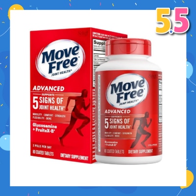 MOVE FREE Advanced Glucosamine And Chondroitin (Support Joint Health) 80s