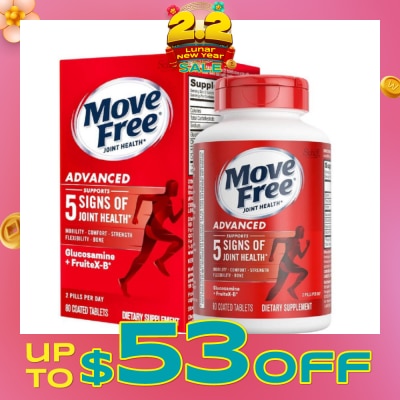 MOVE FREE Joint Health Advanced Glucosamine Tablet 80s