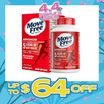 MOVE FREE - Joint Health Advanced Glucosamine Tablet 80s