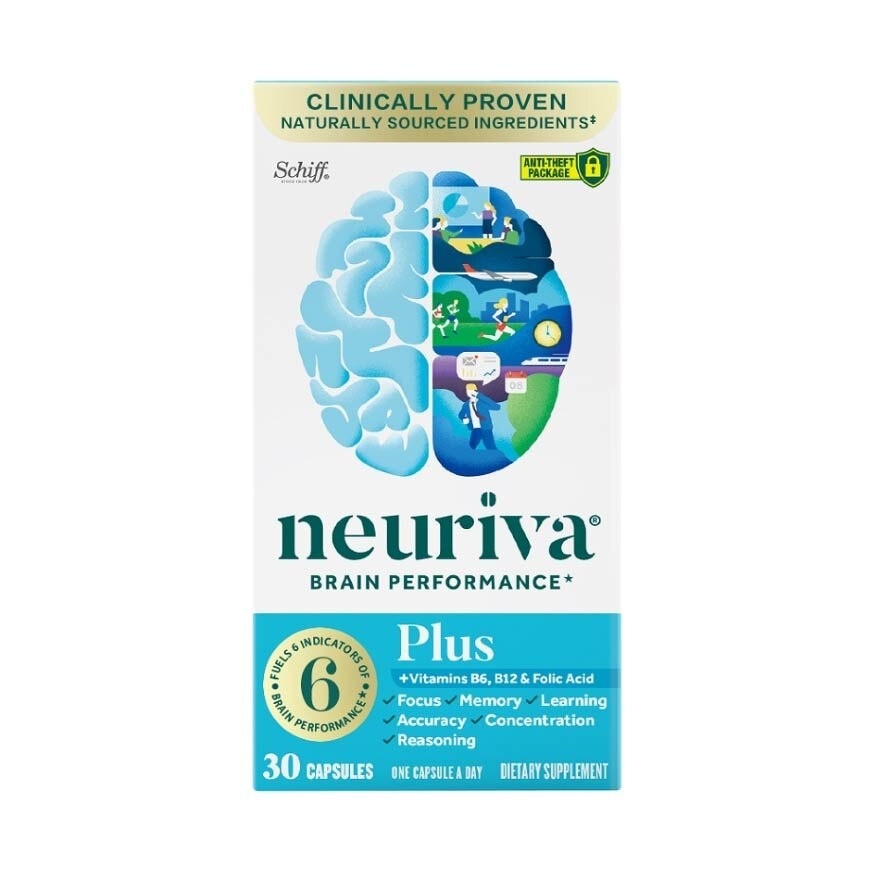 Brain Performance Plus (Support Cognitive Function, Brain Support Suplement) 30s