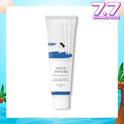 ROUND LAB Birch Juice Moisturising Sunscreen (SPF50+, Protect Skin From UV rays, Soothes, Hydrates, Skin Brightening And Anti Aging50ml