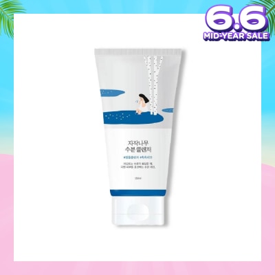 ROUND LAB Birch Juice Moisturising Cleanser (Gently Removes Dirt And Oil, Uses Vitamin Hyaluronic Acide To Keep Skin Hydrated After Cleansing150ml