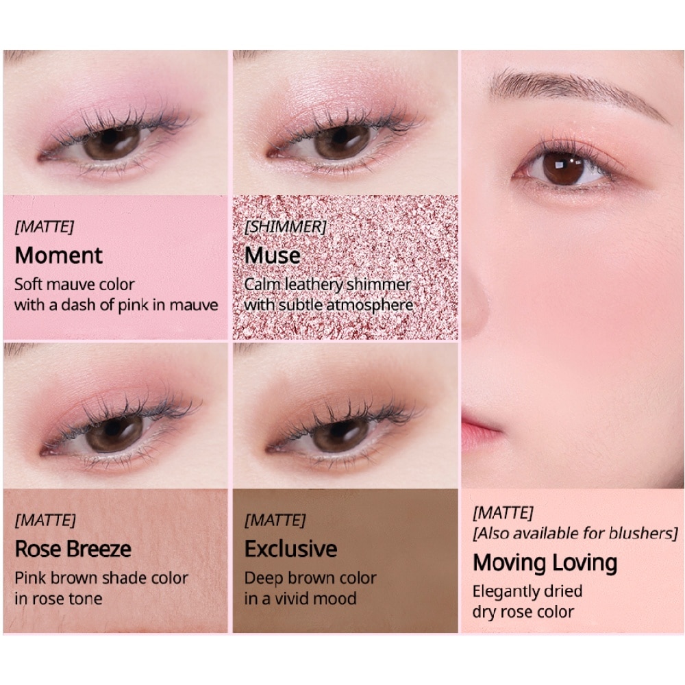 All Take Mood Like Palette 01 Prestige Pink 10g