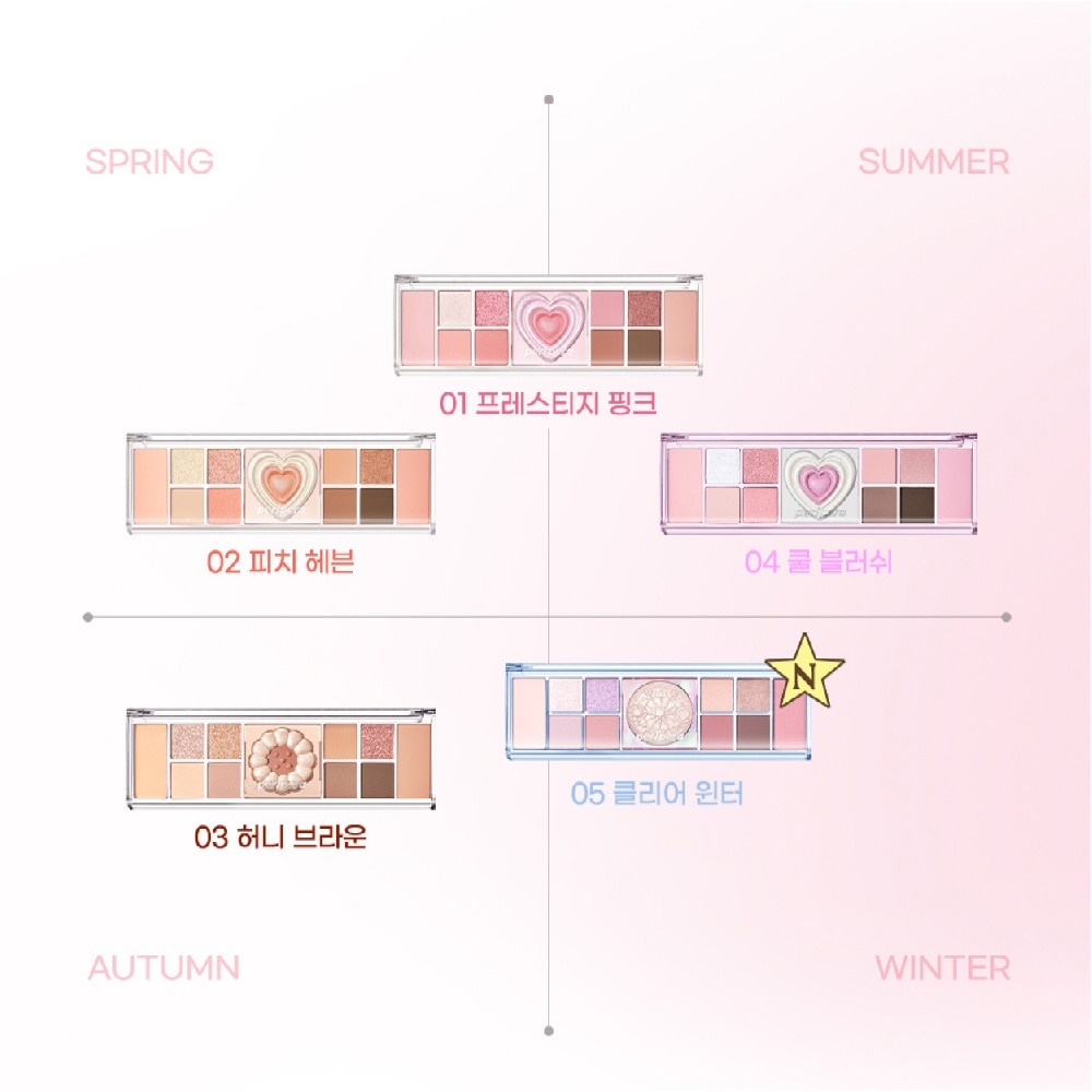 All Take Mood Like Palette 01 Prestige Pink 10g