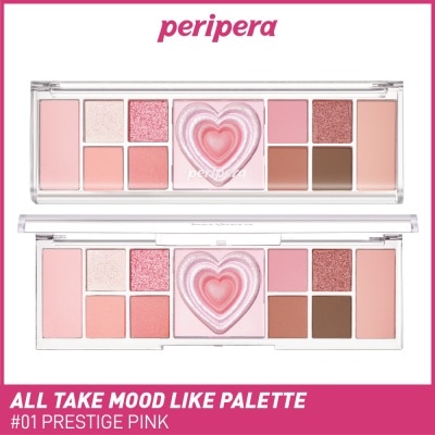 PERIPERA All Take Mood Like Palette 01 Prestige Pink 10g