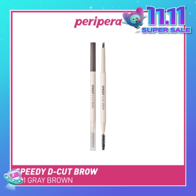 PERIPERA Speedy D Cut Brow 001 Gray Brown 0.15g