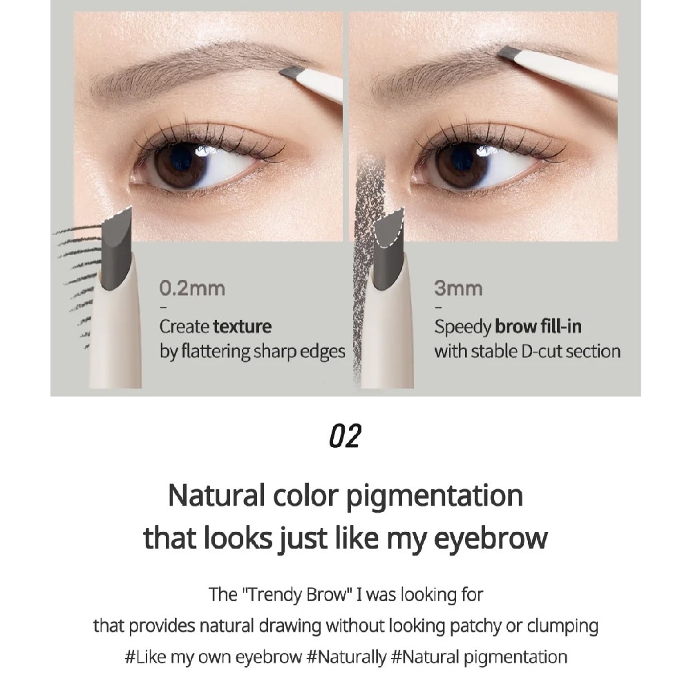 Speedy D Cut Brow 002 Natural Brown 0.15g