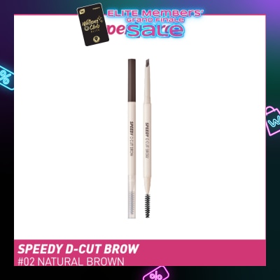 PERIPERA Speedy D Cut Brow 002 Natural Brown 0.15g