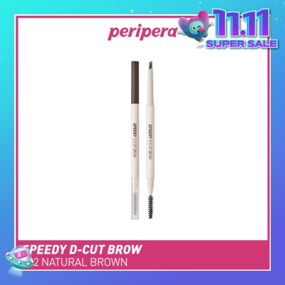 PERIPERA Speedy D Cut Brow 002 Natural Brown 0.15g