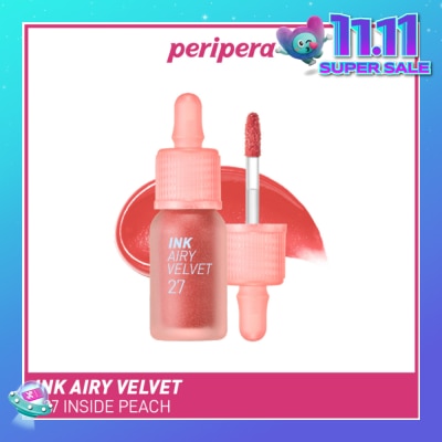 PERIPERA Ink Airy Velvet 027 Inside Peach 4g