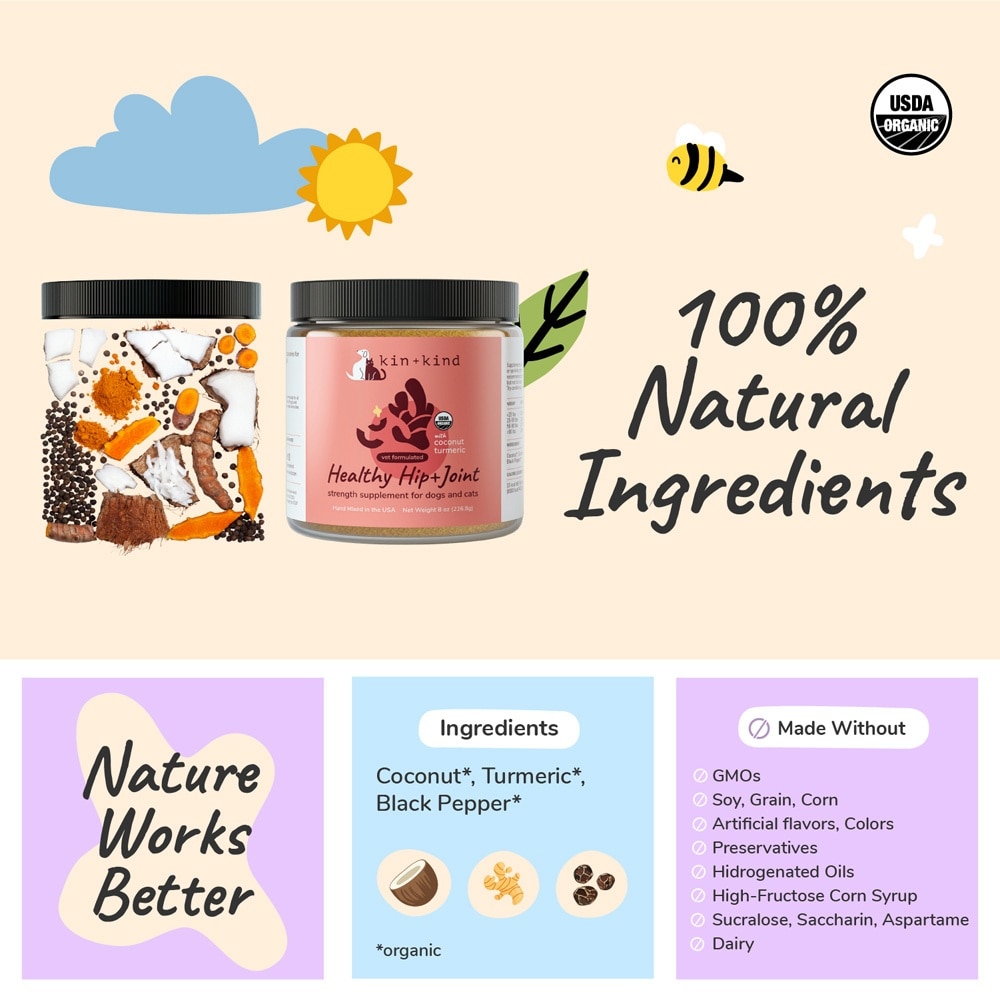 Healthy Hip & Joint Supplement for Dog & Cat 226.8g