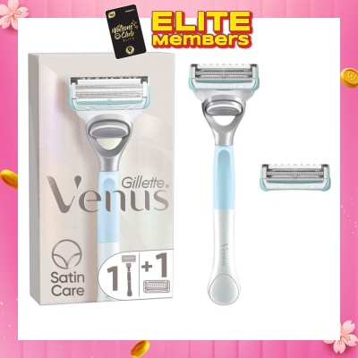 GILLETTE VENUS For Pubic Hair And Skin Women's Razor Handle + 2 Blade Refills (Help Protect Pubic Skin From Shave Irritation)