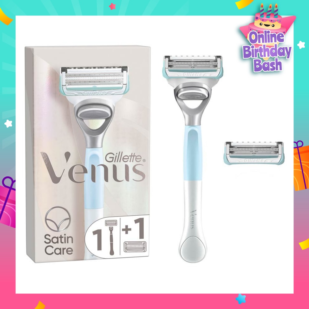 For Pubic Hair And Skin Women's Razor Handle + 2 Blade Refills (Help Protect Pubic Skin From Shave Irritation)