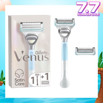 GILLETTE VENUS For Pubic Hair And Skin Women's Razor Handle + 2 Blade Refills (Help Protect Pubic Skin From Shave Irritation)