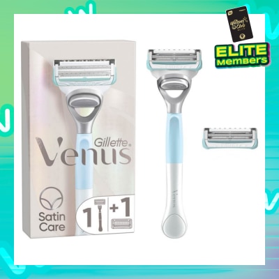 GILLETTE VENUS For Pubic Hair And Skin Women's Razor Handle + 2 Blade Refills (Help Protect Pubic Skin From Shave Irritation)