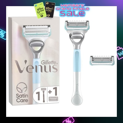 GILLETTE VENUS For Pubic Hair And Skin Women's Razor Handle + 2 Blade Refills (Help Protect Pubic Skin From Shave Irritation)