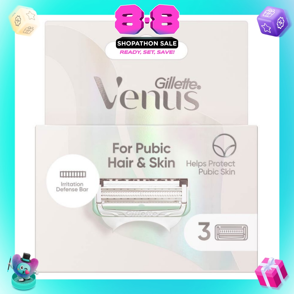 For Pubic Hair And Skin Refill Blades (Help Protect Bikini Skin From Shave Irritation) 3s