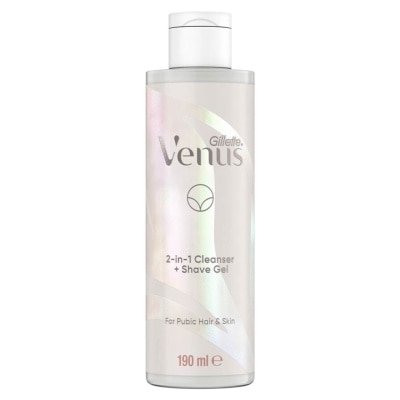 GILLETTE VENUS 2 In 1 Cleanser + Shave Gel For Pubic Hair And Skin 190ml