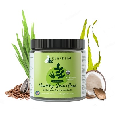 KIN + KIND - Skin Coat Dog & Cat Supplement 113g