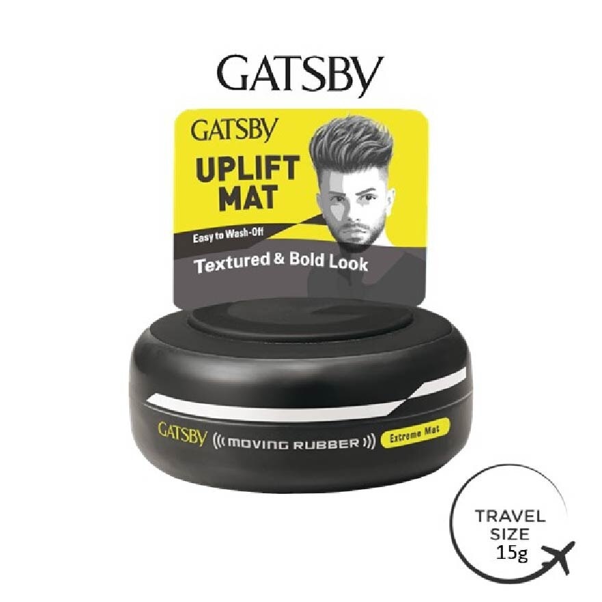 Moving Rubber Extreme Mat Mobile (Creates Long Lasting Mattified And Lifted Hairstyles That Is Easy To Apply, Style And Wash Off) 15g