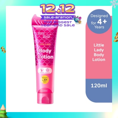 BZU BZU Little Lady Body Lotion (Suitable For Daily Use) 120ml (Expiry: Feb`2026)