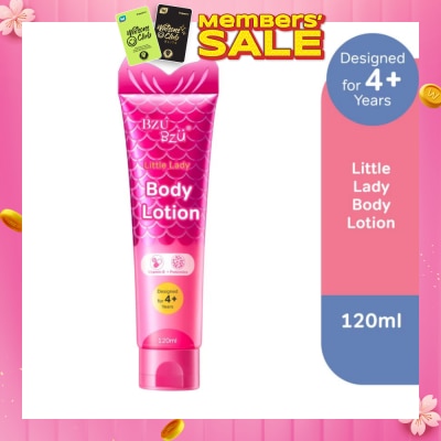 BZU BZU Little Lady Body Lotion (Suitable For Daily Use) 120ml (Expiry: Feb`2026)