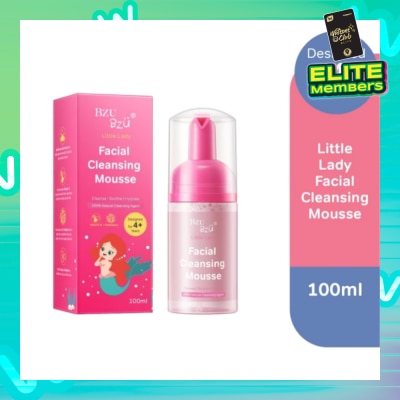BZU BZU Little Lady Cleansing Mousse (Specially Formulated For Kids Girls) 100ml