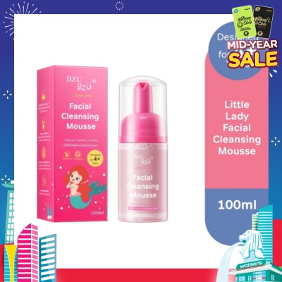 BZU BZU Little Lady Cleansing Mousse (Specially Formulated For Kids Girls) 100ml