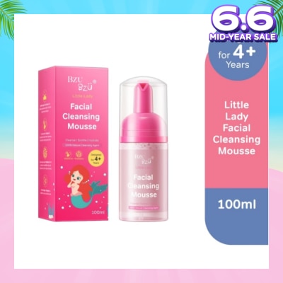 BZU BZU Little Lady Cleansing Mousse (Specially Formulated For Kids Girls) 100ml