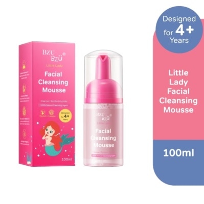 BZU BZU Little Lady Cleansing Mousse (Specially Formulated For Kids Girls) 100ml