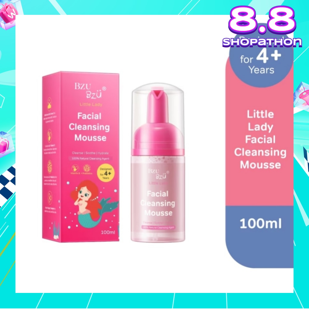 Little Lady Cleansing Mousse (Specially Formulated For Kids Girls) 100ml