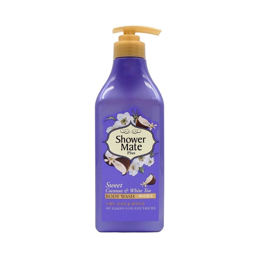 Sweet Coconut And White Tea Body Wash (Skin Moisturizing Effects And Keeps The Whole Body Moist And Soft) 550g