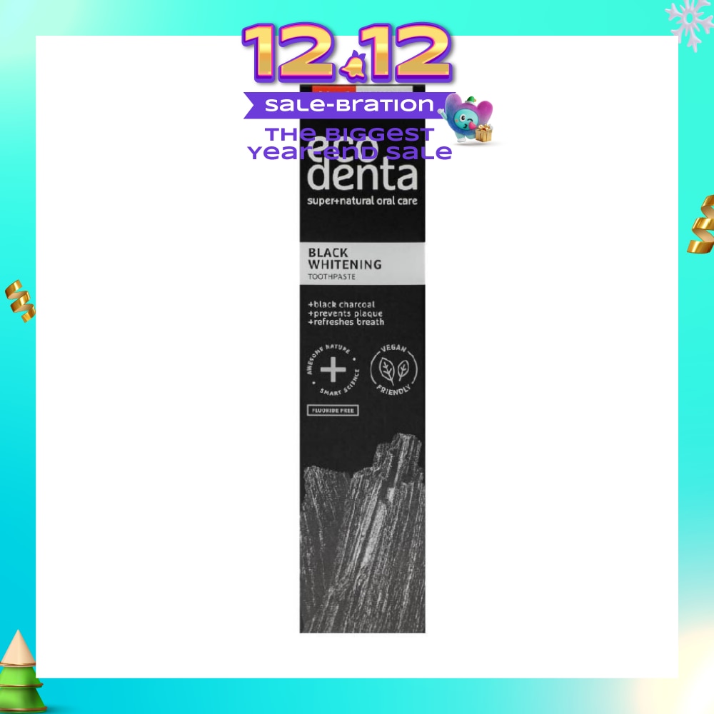 Black Whitening Toothpaste (Black Charcoal And Teavigo And Gifted With Superpowers) 100ml