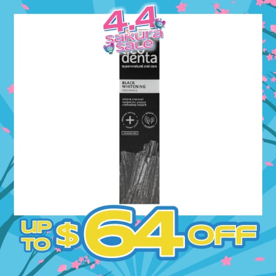 ECODENTA - Black Whitening Toothpaste (Black Charcoal And Teavigo And Gifted With Superpowers) 100ml