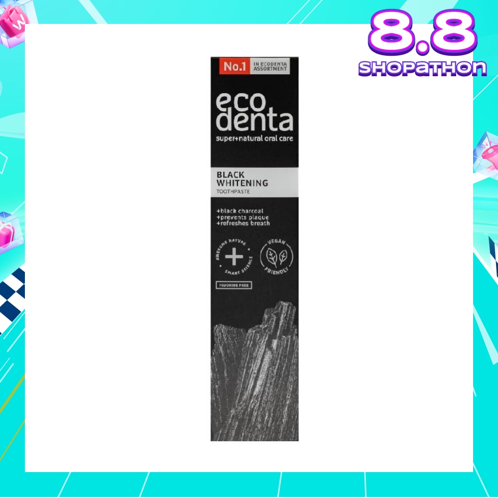 Black Whitening Toothpaste (Black Charcoal And Teavigo And Gifted With Superpowers) 100ml