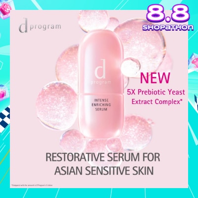 D PROGRAM Intense Enriching Serum (For Sensitive Skin, 24 Hours Long Lasting) 45ml