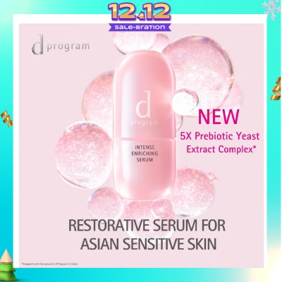 D PROGRAM Intense Enriching Serum (For Sensitive Skin, 24 Hours Long Lasting) 45ml