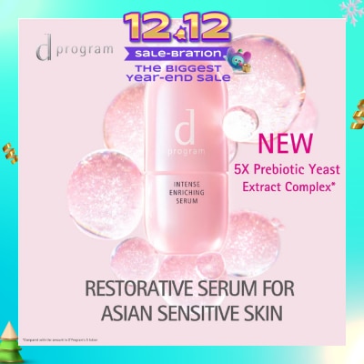D PROGRAM Intense Enriching Serum (For Sensitive Skin, 24 Hours Long Lasting) 45ml