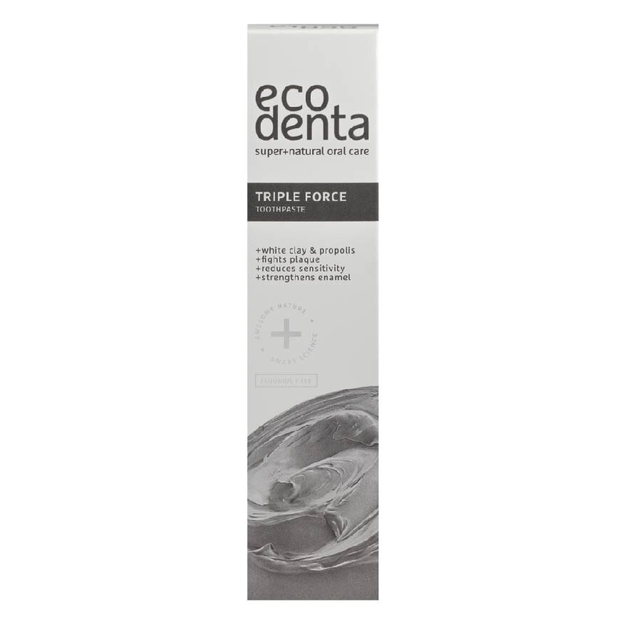 ECODENTA Triple Force Toothpaste With White Clay And Propolis