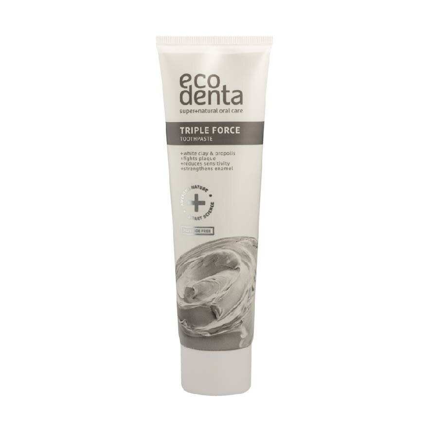 ECODENTA Triple Force Toothpaste With White Clay And Propolis