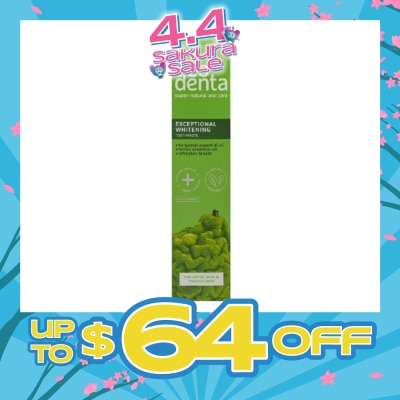 ECODENTA - Exceptional Whitening Toothpaste With Bergamot And Lemon Essential Oils (For All Users Of Coffee, Tea, Colored Drinks Or Tobacco) 100ml