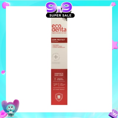 ECODENTA - Gum Protection Toothpaste With Tea Tree Oil (For Complete Gum Care And A Sensitive Smile) 75ml. image