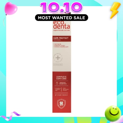 ECODENTA Gum Protection Toothpaste With Tea Tree Oil (For Complete Gum Care And A Sensitive Smile) 75ml. image