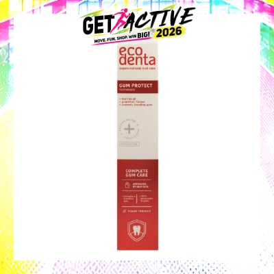 ECODENTA - Gum Protection Toothpaste With Tea Tree Oil (For Complete Gum Care And A Sensitive Smile) 75ml. image